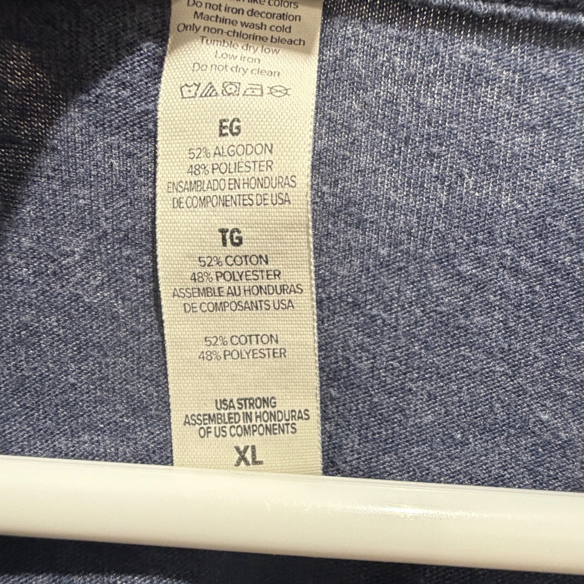 Bella Canvas Savannah Bananas Graphic Tee Men XL Blue Cotton Blend Sporty EUC3