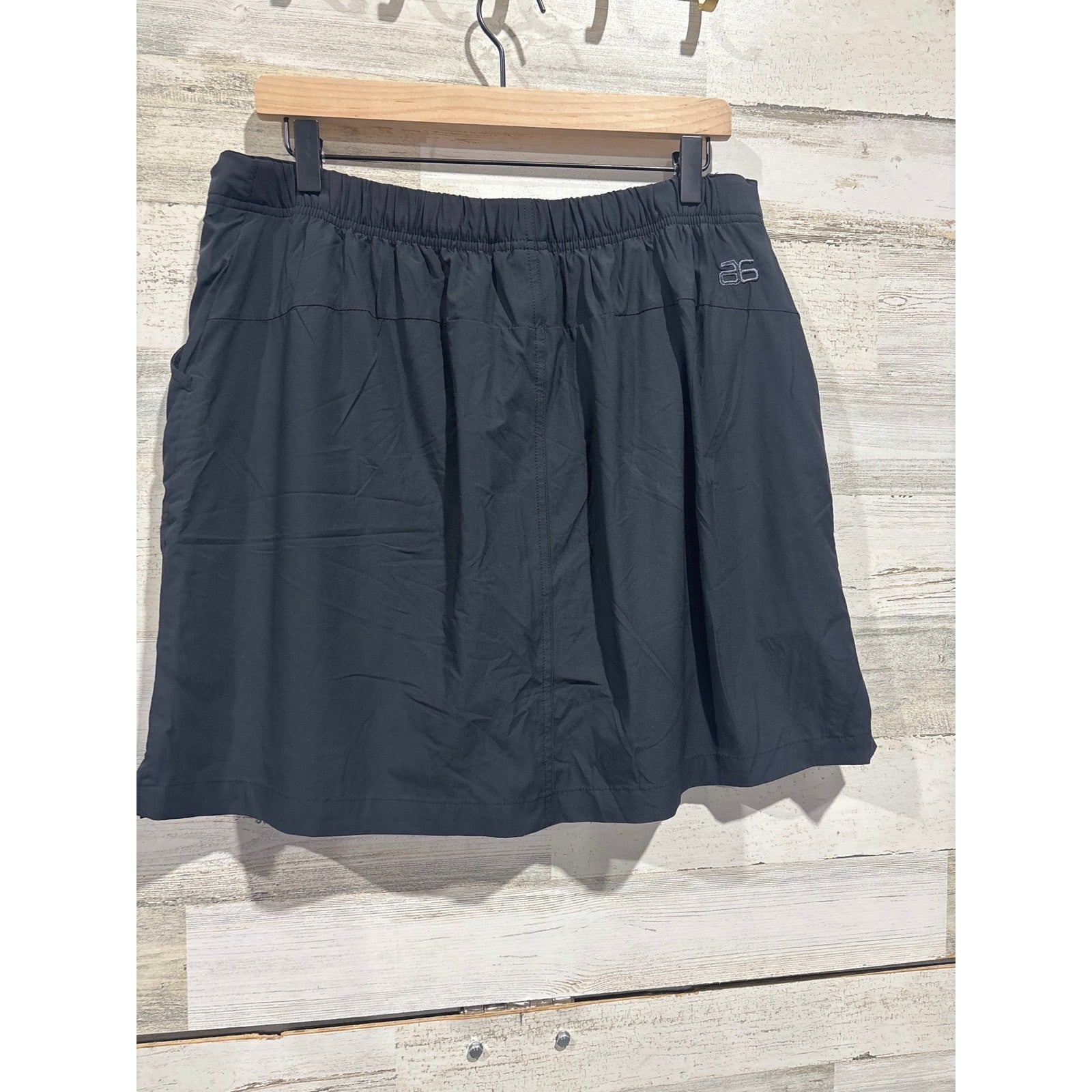 Arctix Active Skort Women Large Black Hiking Athleisure Gorpcore EUC1