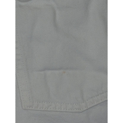 Old Navy Denim Shorts Women Size 10 White High-Rise Slouchy Straight Coastal GUC3