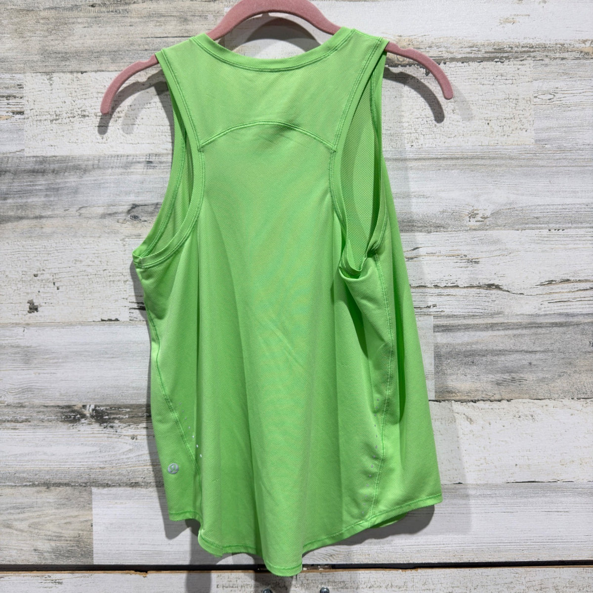 Lululemon Swiftly Tech Tank Women S Green Racerback Mesh Athleisure *Flawed2
