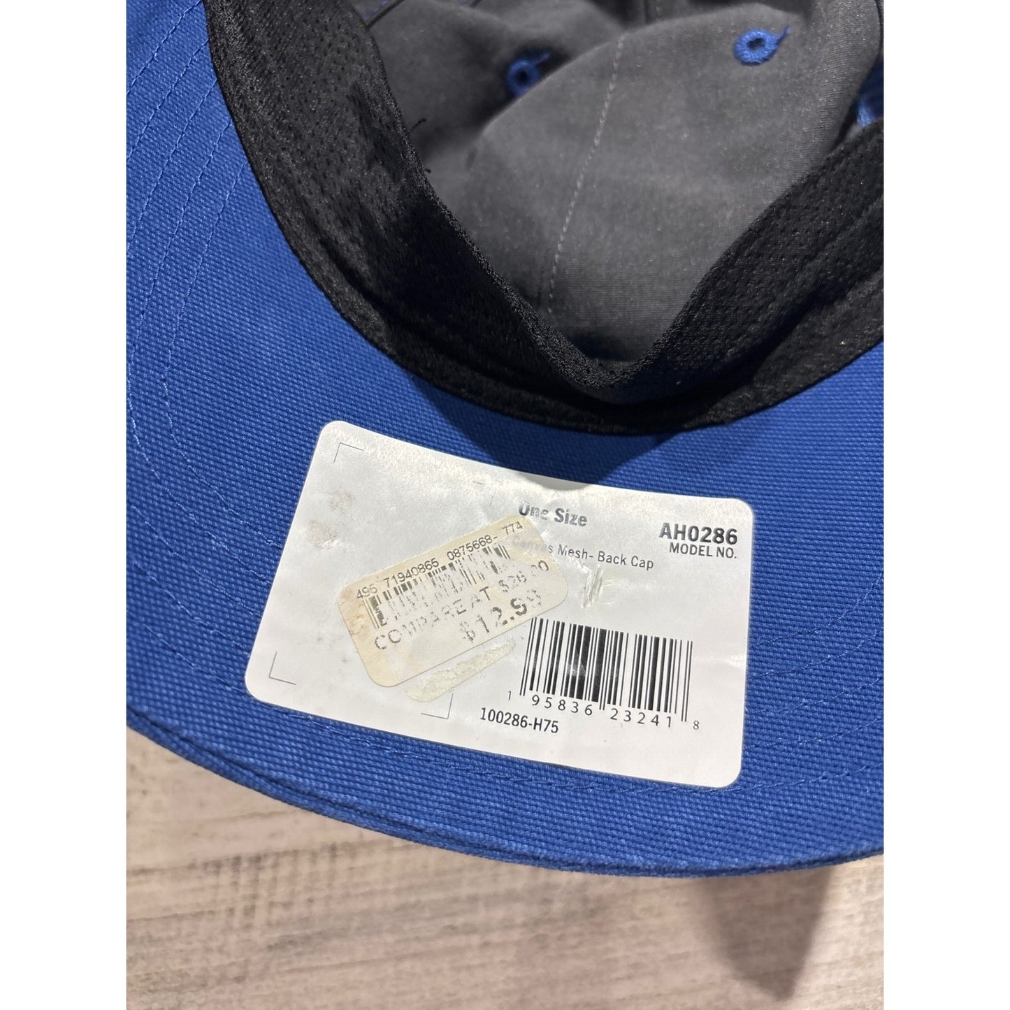 Carhartt Trucker Hat Men OS Blue Force Mesh Back Snapback Workwear NWT2