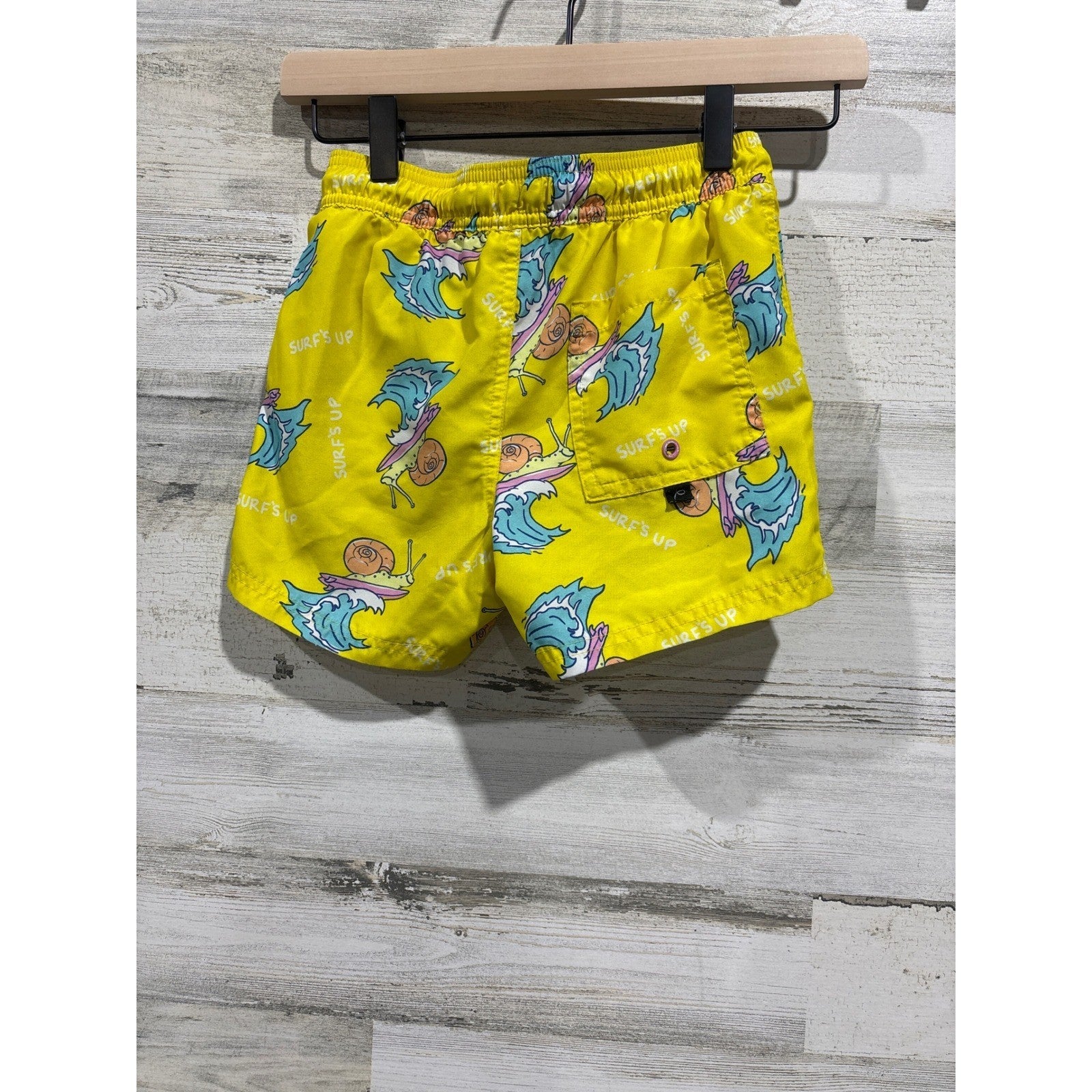 Cat & Jack Swim Trunks Boys Small 6/7 3-Pack Bundle Surfer Tie Dye2