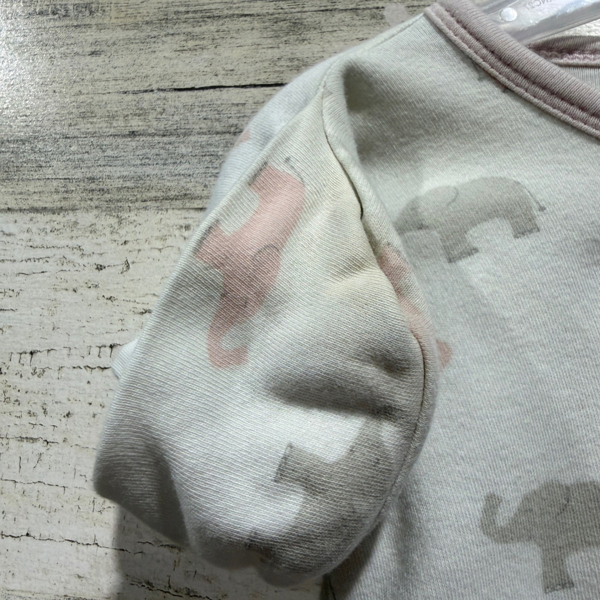 Amazing Baby Swaddle Sack Girls 3-6M Pink Elephant Transitional *Flawed4