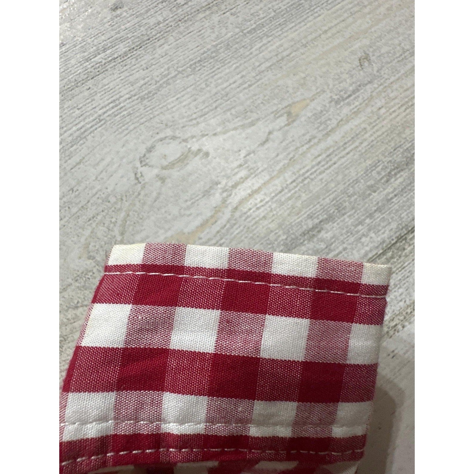 Prodoh Fishing Dress Girls 12M Red Plaid Gingham Belted Outdoor Flawed*1