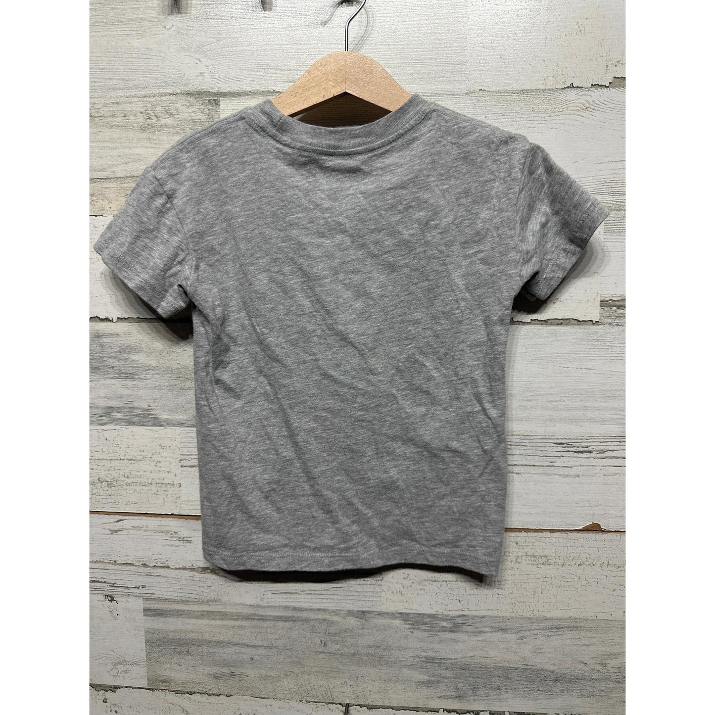 Ms. Rachel Graphic Tee Girls 5T Gray Short Sleeve EUC1