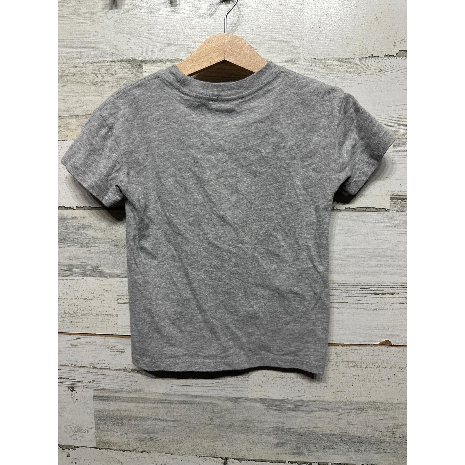 Ms. Rachel Graphic Tee Girls 5T Gray Short Sleeve EUC1