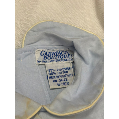 Vintage Baby Boy Bundle Carriage Boutique Feltman Bros Osh Kosh Smock 17pc7