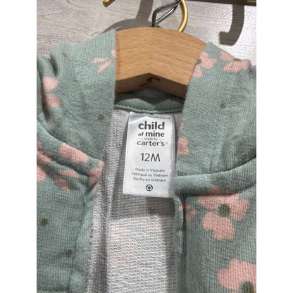 12M Girls BundleCarter's Child of Mine Modern Moments Pink Green Floral4
