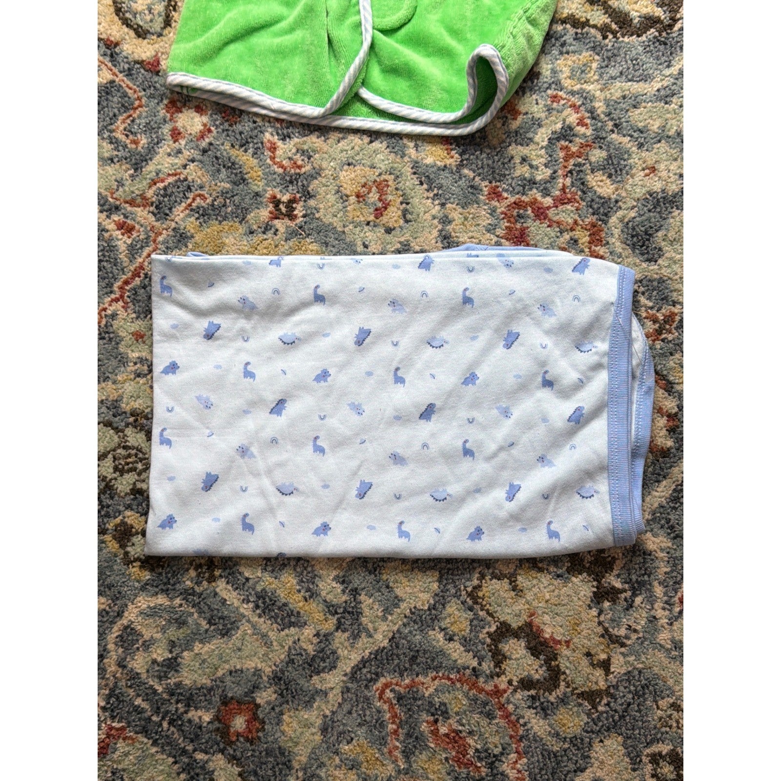 Little Brother Dinosaur Bundle Boys 0-9m Robe NB Sleepers Swaddle Blanket5
