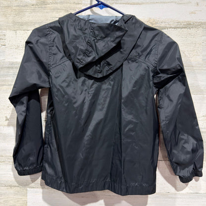 Columbia Glennaker Lake Windbreaker Jacket Boys Size S 8 Black Nylon EUC5