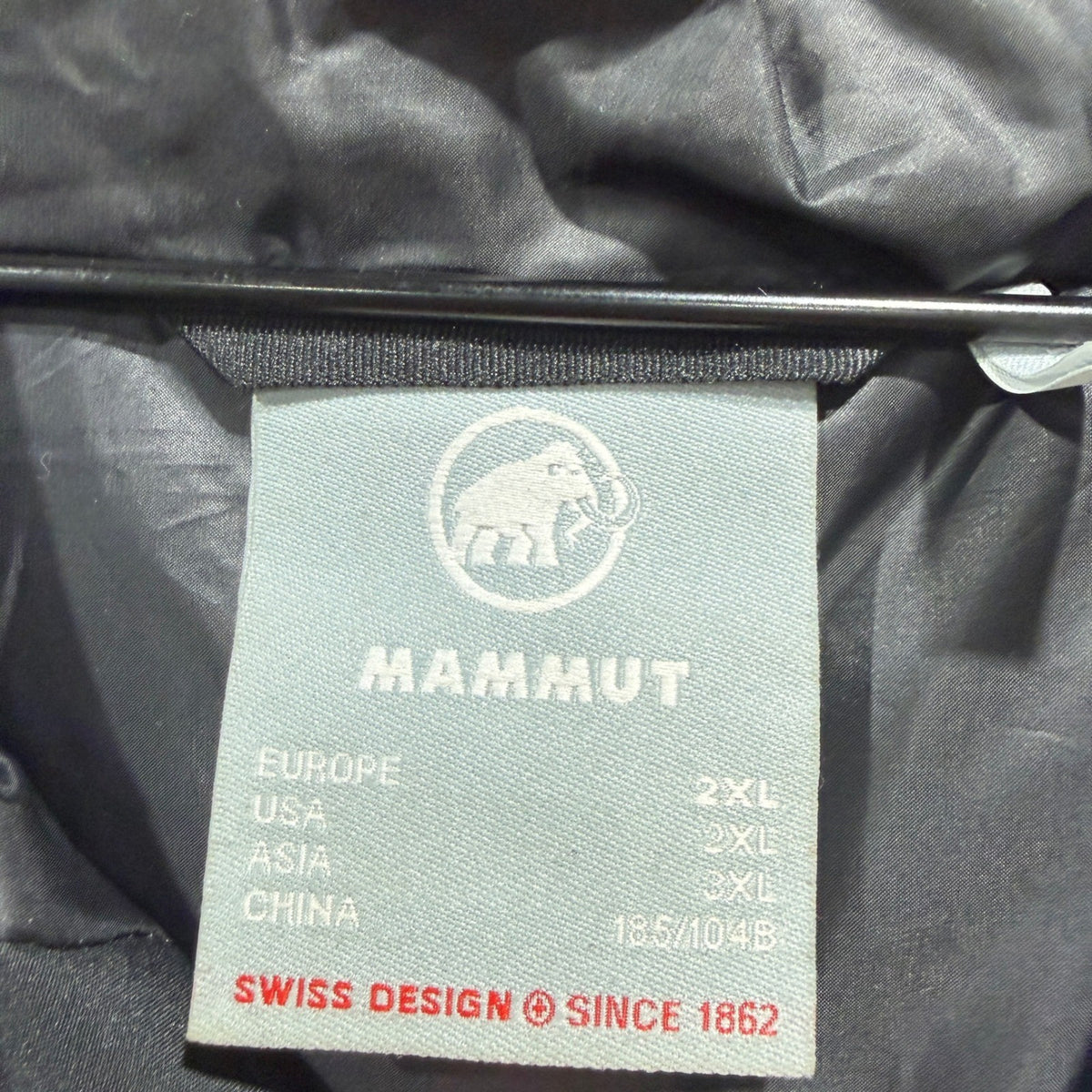 Mammut Hooded Technical Ski Jacket Mens 2XL Black Shell Swiss Design GUC*2
