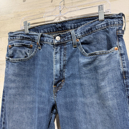 Levi's 559 Relaxed Straight Jeans Mens 34x30 Blue Cotton Denim Classic GUC*1