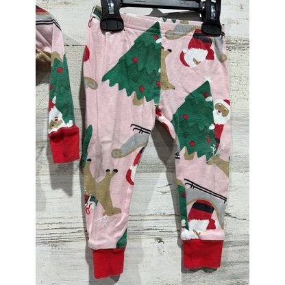 Carter's Dr Seuss Boutique Holiday Pajama Bundle Girls 18M Grinch Santa6