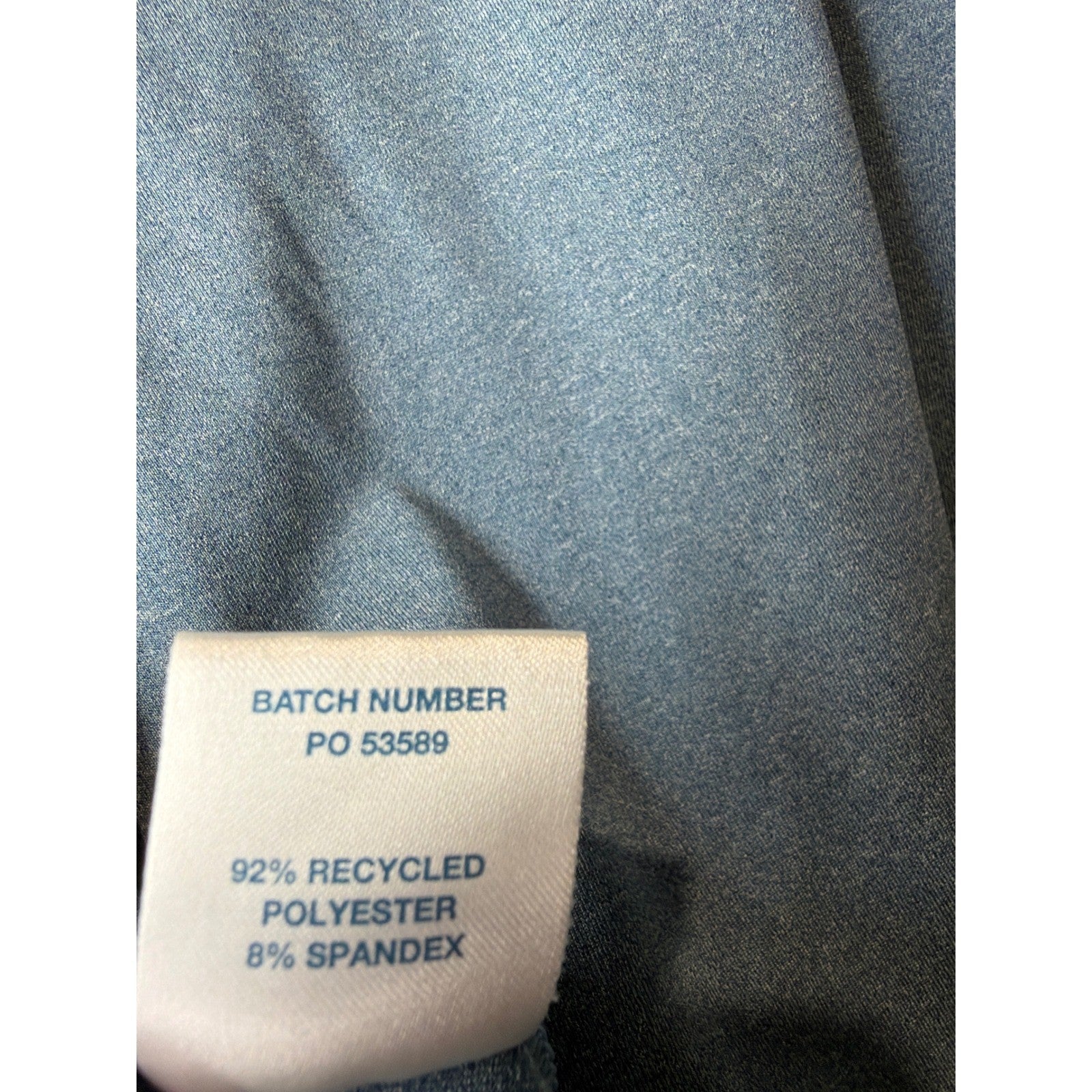 AFTCO AFTECH Shirt Kids Youth Small Blue Heathered LS Performance Fishing EUC5