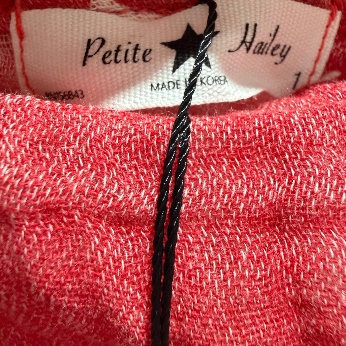 Petite Hailey Star Print Outfit Set Girls 12M Red 100% Cotton Boho NWT3