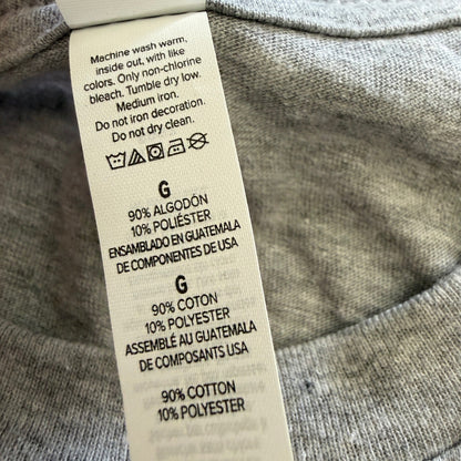 Bella Canvas Coffee & Skincare Graphic Tee Women L Gray Cotton Blend Modern3