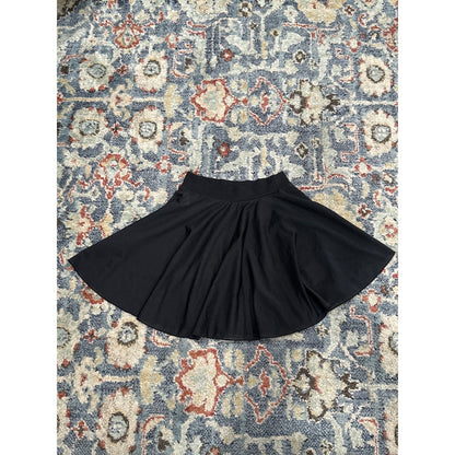 Motionwear Dance Skirt Girls Large Child Black Skater Athletic EUC1