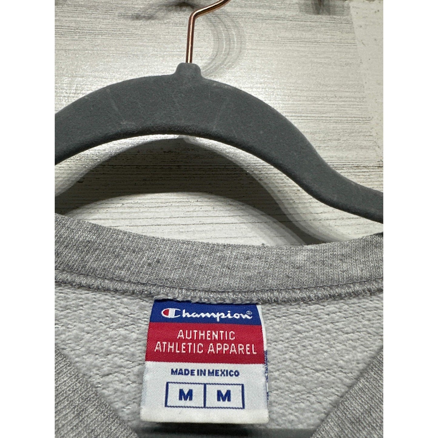Champion Sweatshirt Women Medium Gray Colorado Breckenridge Spellout2