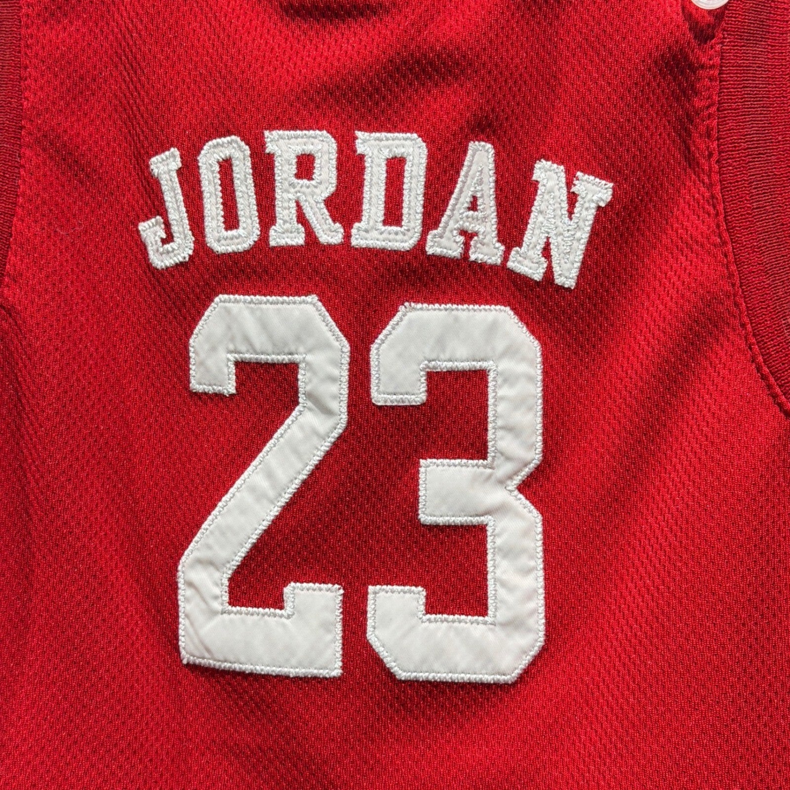 Jordan 2-Piece Shorts Set Boys 2T Red Black Air 23 Mesh Jersey EUC9