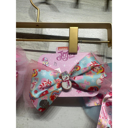 JoJo Siwa Hair Bows Girls OS Multicolor Signature Large 5pc Bundle NWT2