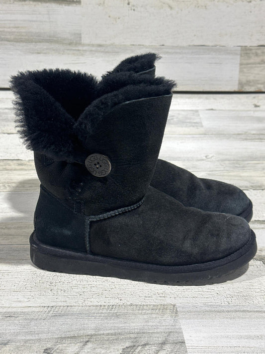 UGG Australia Black Boots - Women's Size 8 - Good Used Condition0