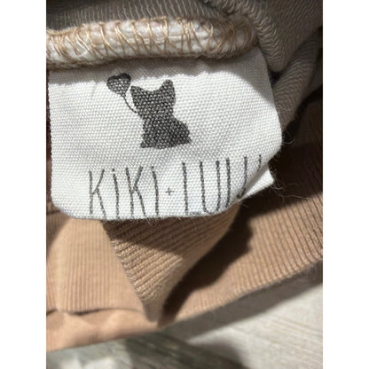 Kiki & Lulu Jogger Set Girls 5/6 Tan Smiley Face Bamboo Loungewear4