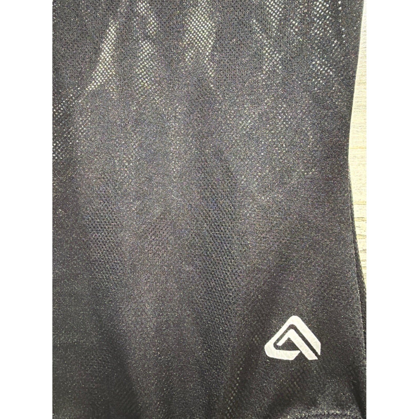 Alpha Factor Aerial Leotard Girls Large Pink Black Shiny Gymnastics EUC1