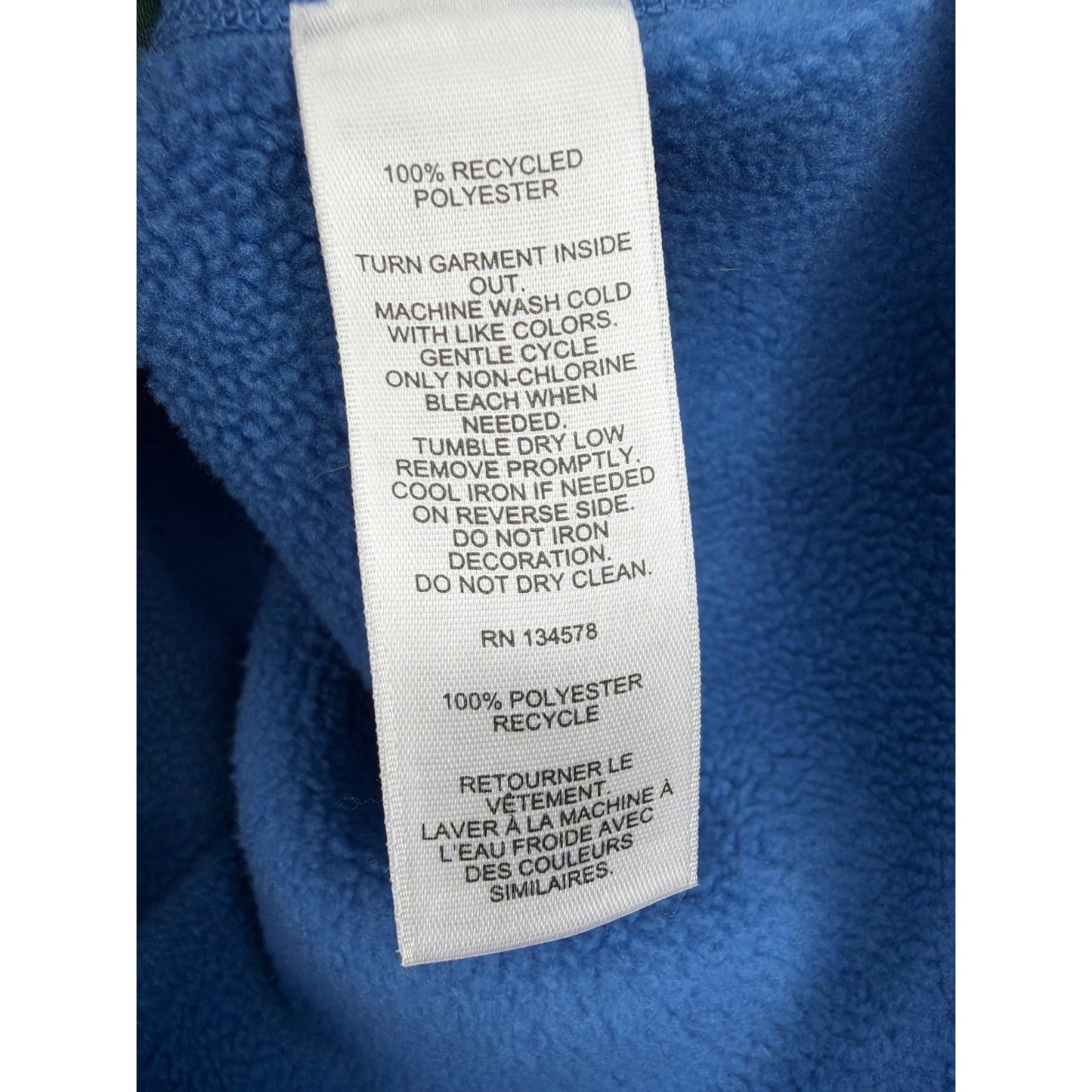Vineyard Vines Fleece Pullover Boys Medium 12-14 Blue Cream Shep Shirt Preppy5