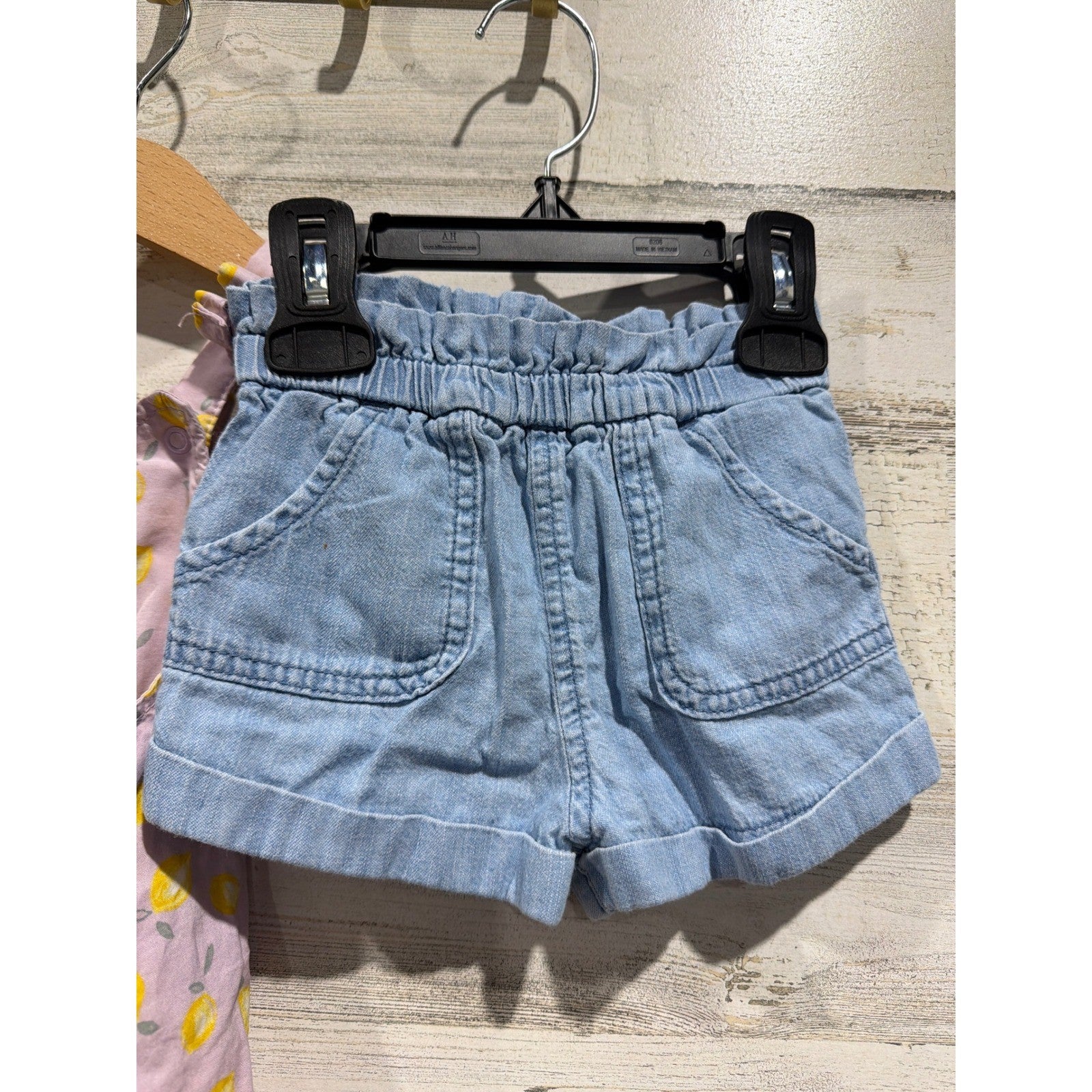 Vince Camuto Cat&Jack Summer Outfit Bundle Girls 12M Floral Lemon Seersucker2