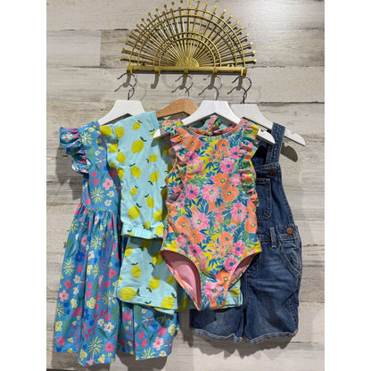 Old Navy Mila Rose Cat Jack BCG Girls 4 Multicolor Summer Bundle Lot0