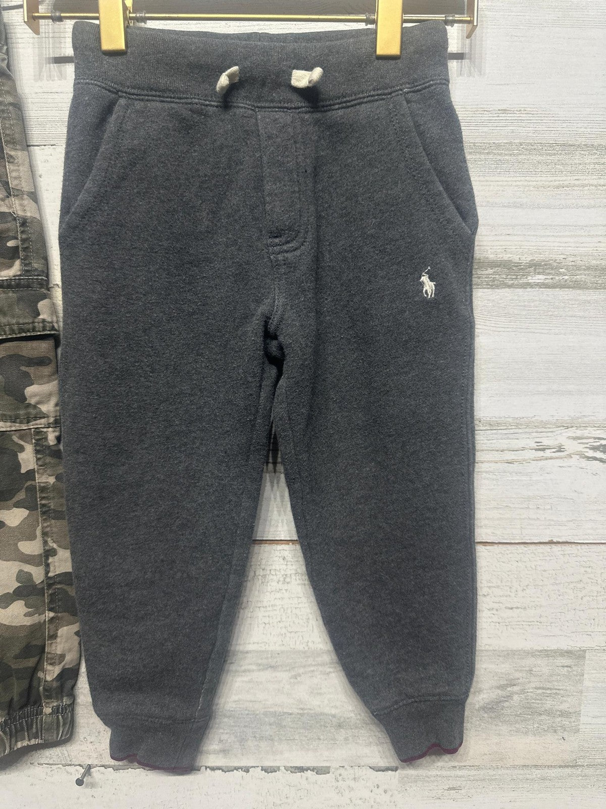 Janie and Jack Polo Ralph Lauren Pants Boys 4t  / 4 Camo Grey Jogger Bundle2