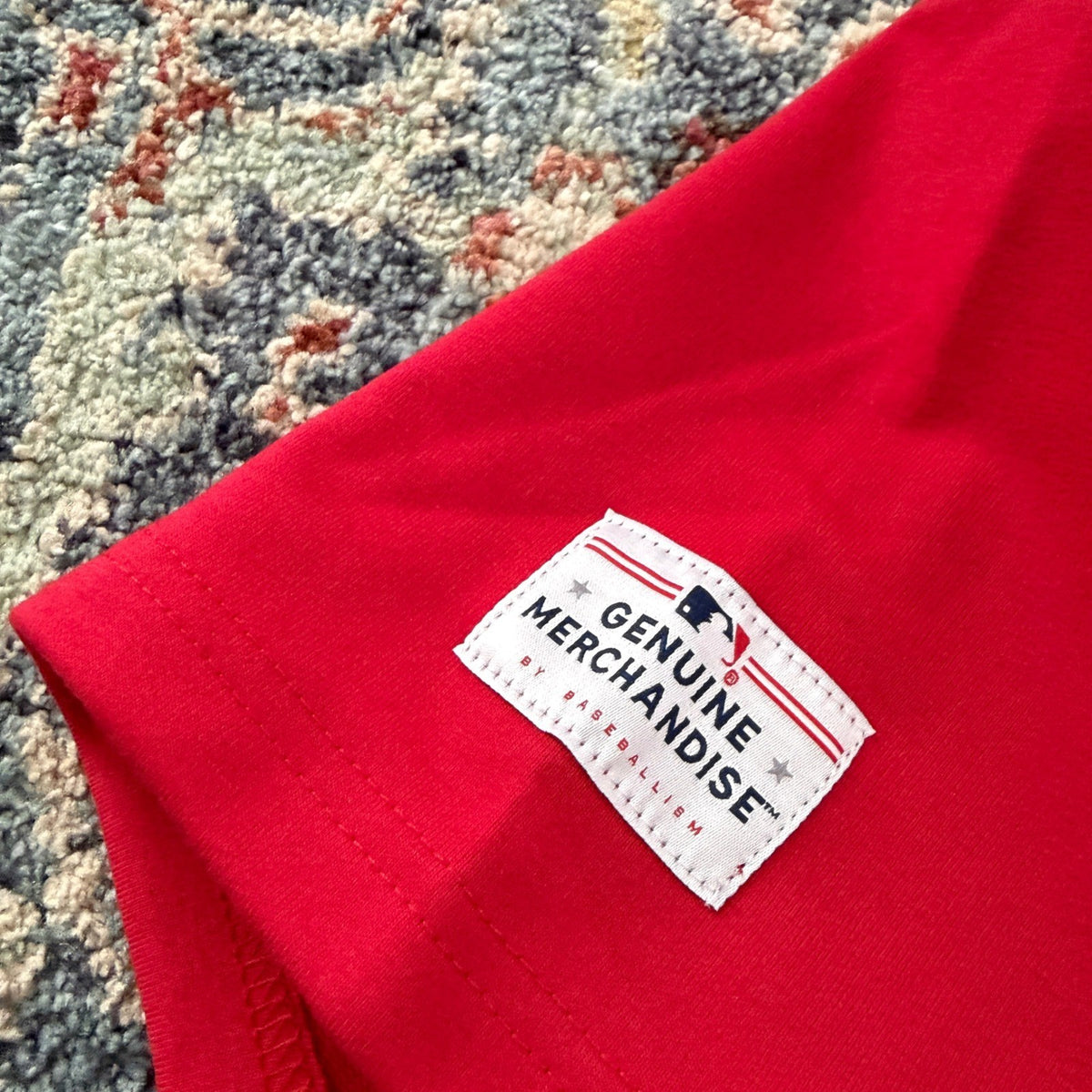 Baseballism Texas Rangers Hoodie Youth Large Red Short Sleeve MLB Sport NWT4