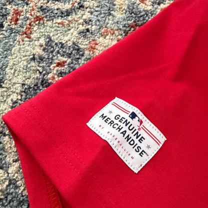 Baseballism Texas Rangers Hoodie Youth Large Red Short Sleeve MLB Sport NWT4