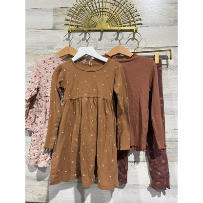 Zara Quincy Mae Easy Peasy Girls 4T Multicolor Clothing Bundle Boho EUC0