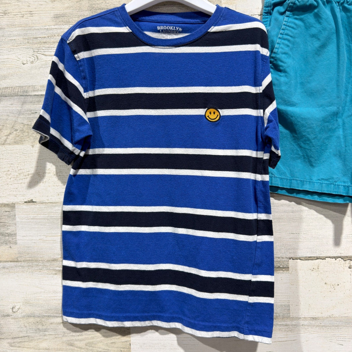Boys Medium 7-8 Play Bundle T-Shirts Shorts Lot Boys Flawed*6