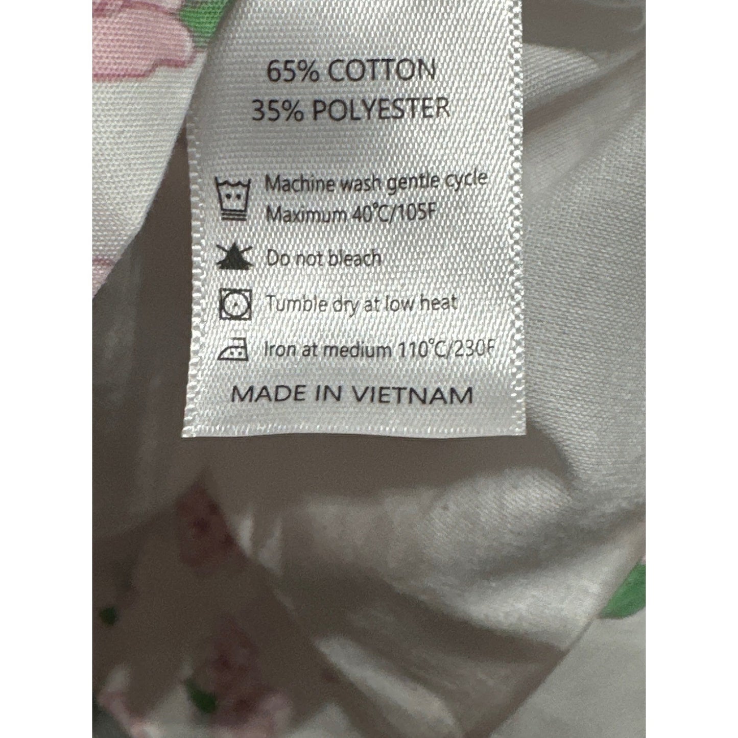 Cecil and Lou Smocked Dress Girls 4T White Pink Floral Ruffle EUC5