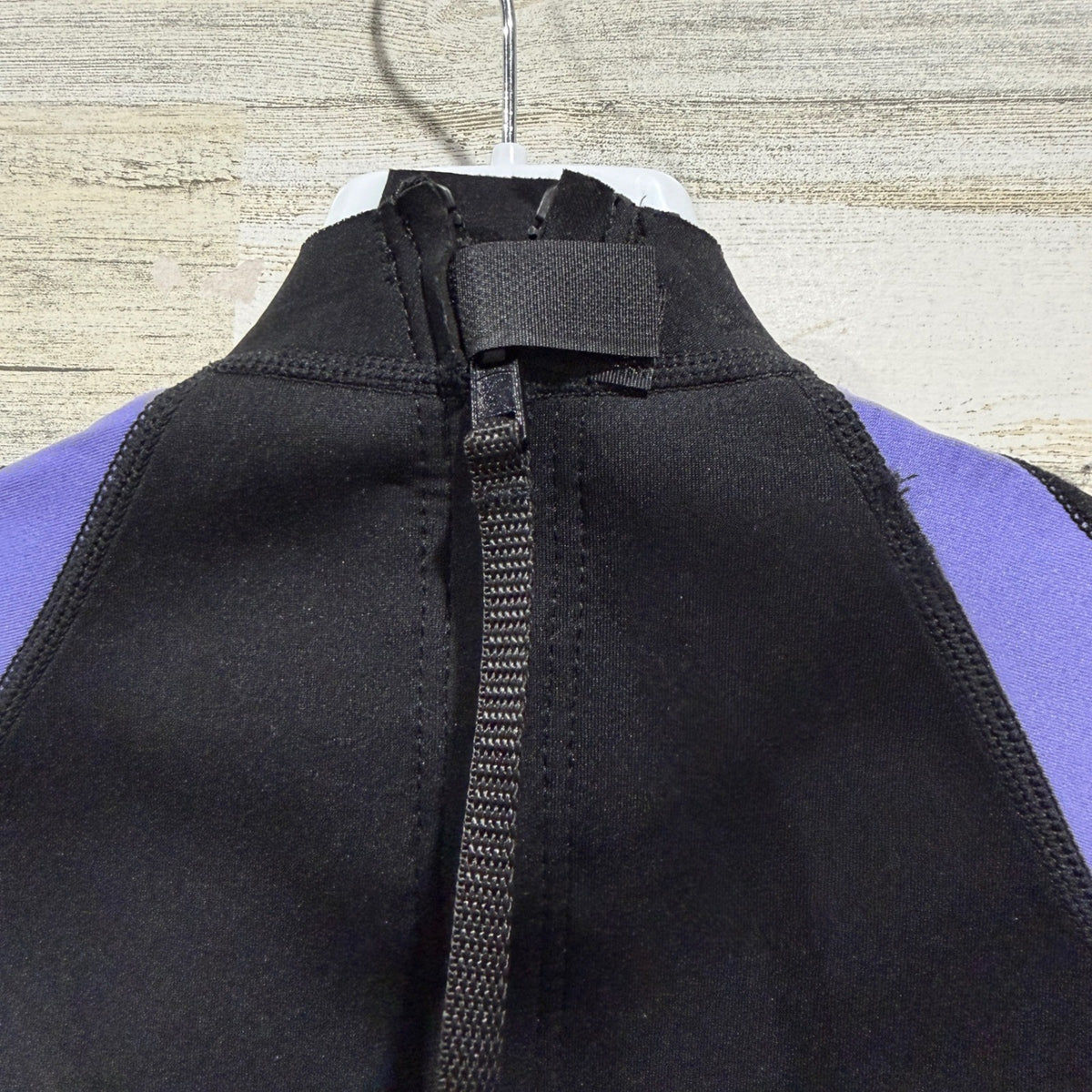 NeoSport Wetsuit Kids Size 8 Black Purple Shorty Spring Suit Surfing EUC4