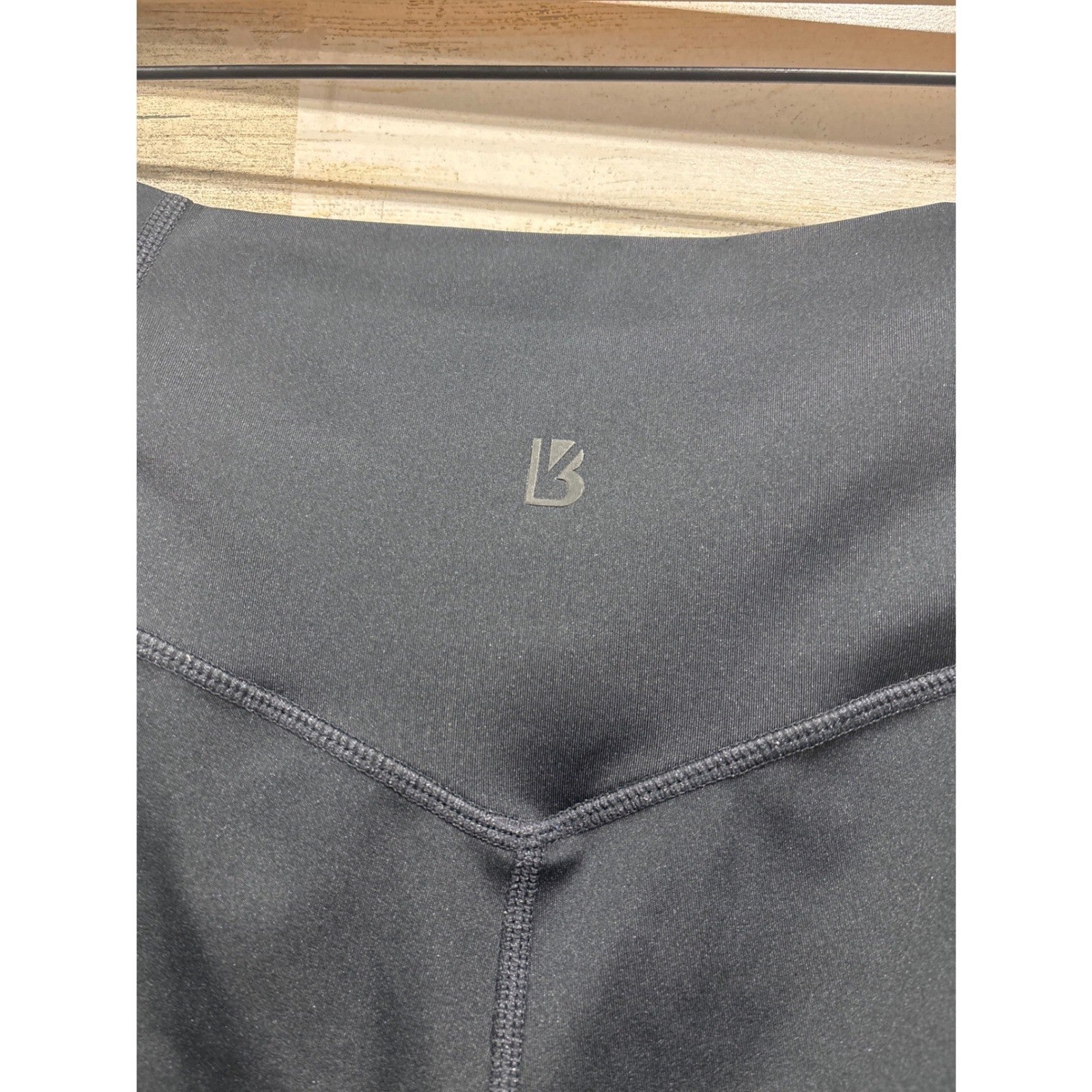 Buff Bunny Active Leggings Women XL Black High Rise Compression Athleisure EUC2