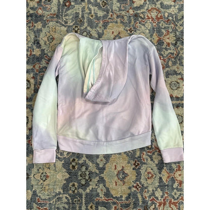 Nike Hoodie Girls XL Pastel Tie Dye High Low Pullover EUC2