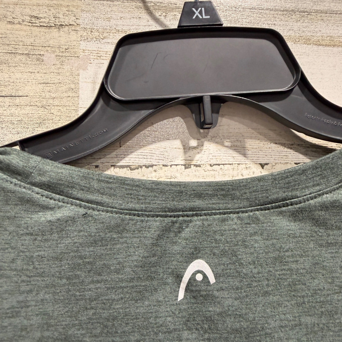 Head Long Sleeve Active Shirt Women L Green Thumbhole Athleisure *Flawed6