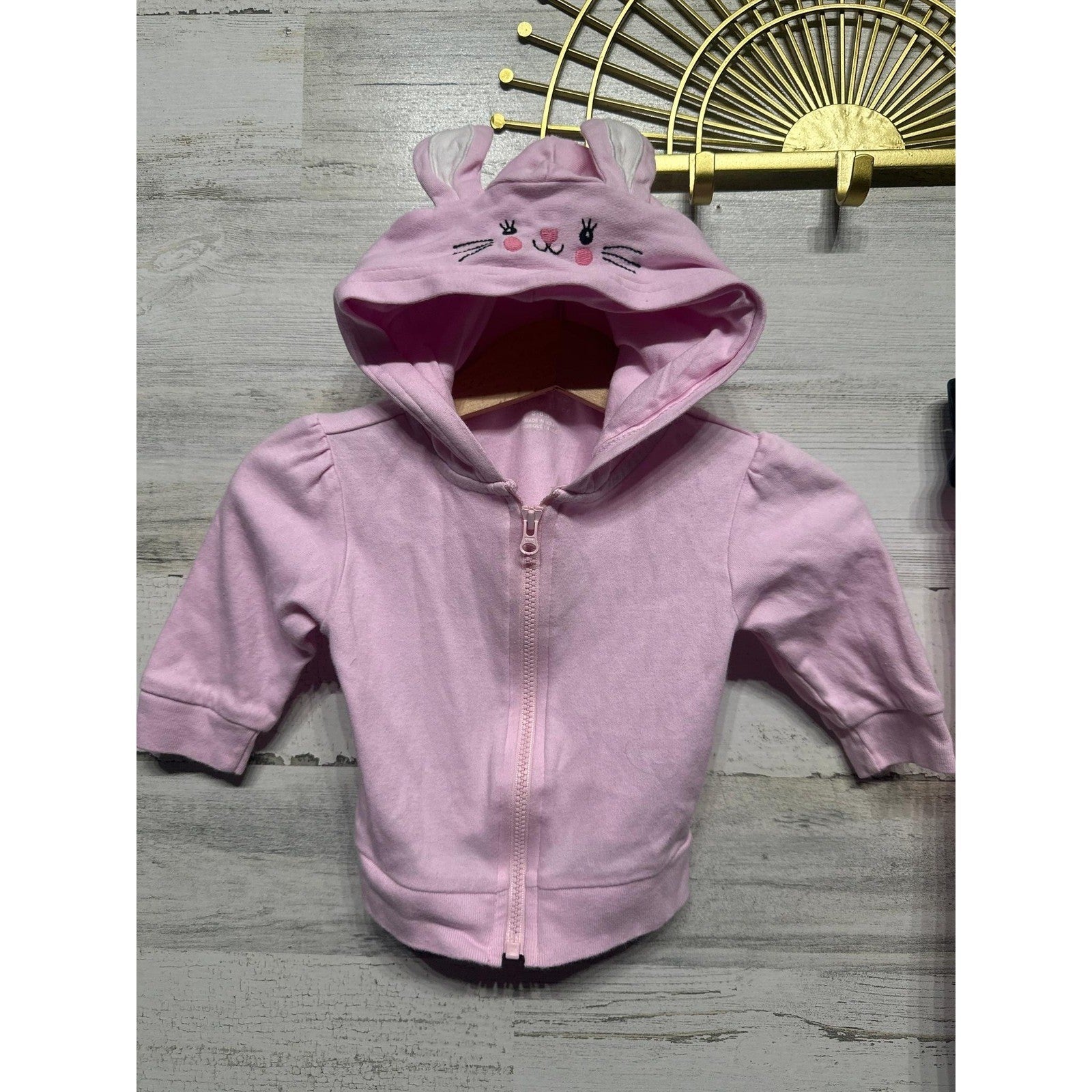 Bundles Hoodie Leggings Set Girls 3-6m Pink Bunny Easter Outfit EUC3