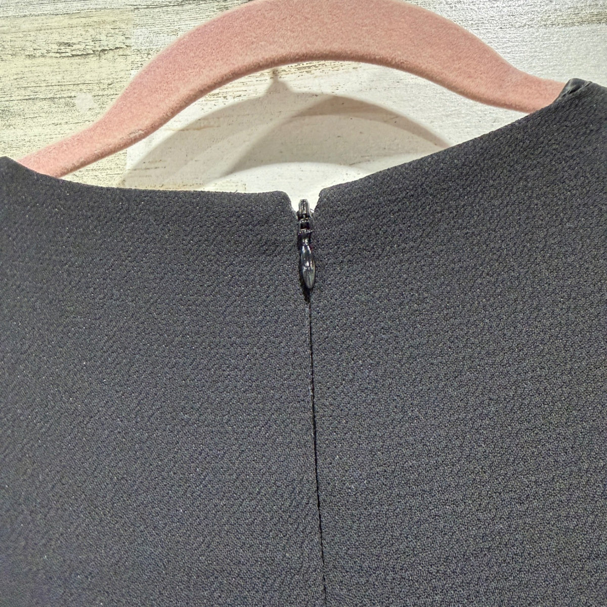 Alex Marie Bow Accent Sheath Dress Womens 12 Black Classic Preppy EUC5