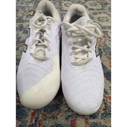 New Balance FuelCell Fuse v4 Softball Cleats Women 9 White Silver Athletic GUC7