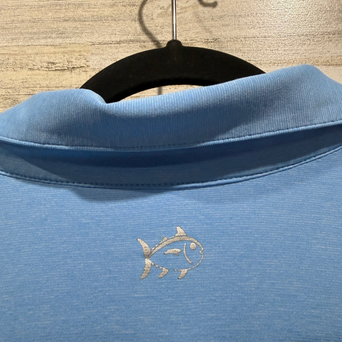 Southern Tide Brrr Performance Polo Shirt Men XXL Blue Solid Preppy EUC6