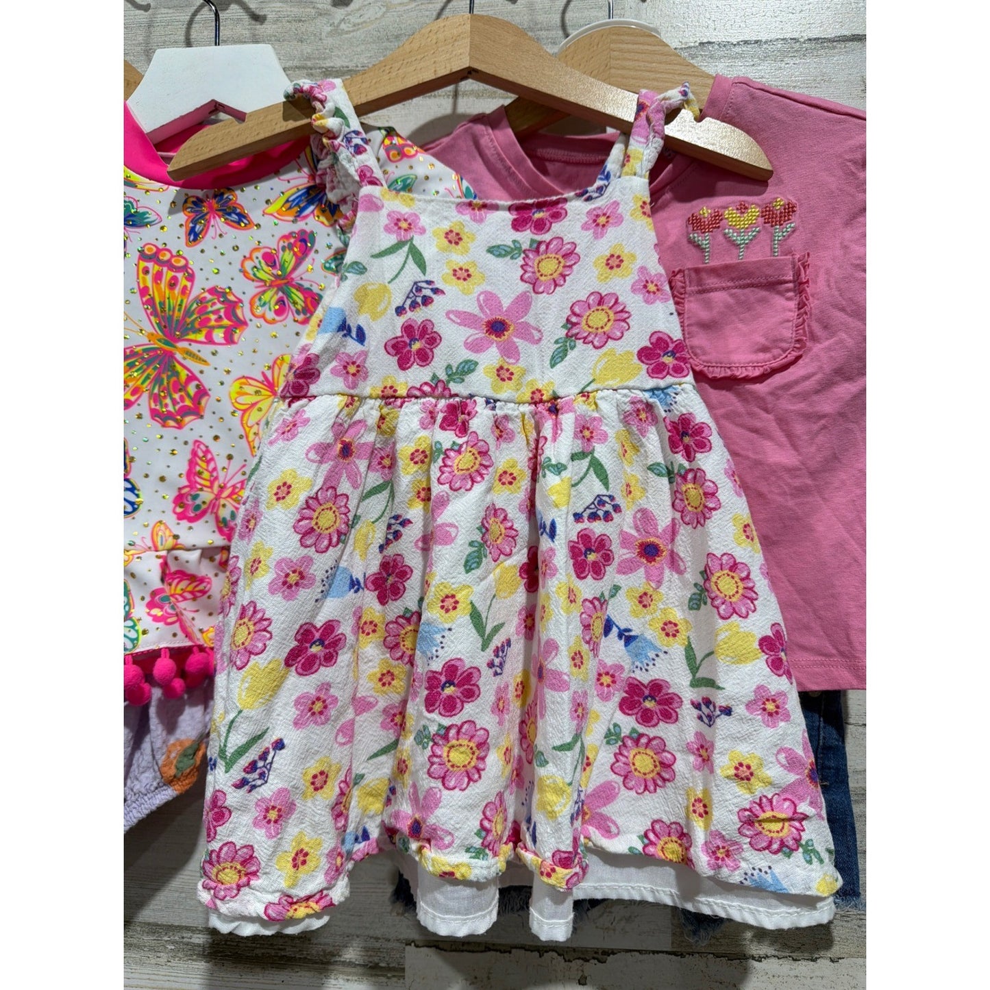 7 For All Mankind Betsey Johnson Baby Girls 18M 24M Summer Bundle EUC1