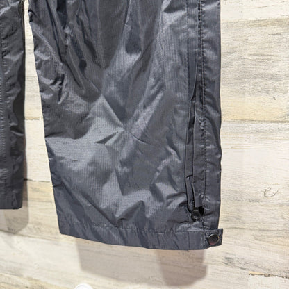 Karrimor Rain Pants Boys 13 Black Weathertite Waterproof Outdoors Nature EUC3
