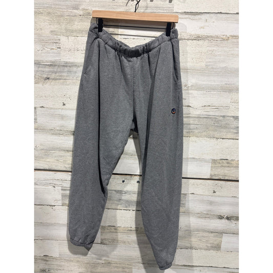 Patagonia Sweatpants Fit Like Men's Large Grey Mahnya Fleece Gorpcore EUC0