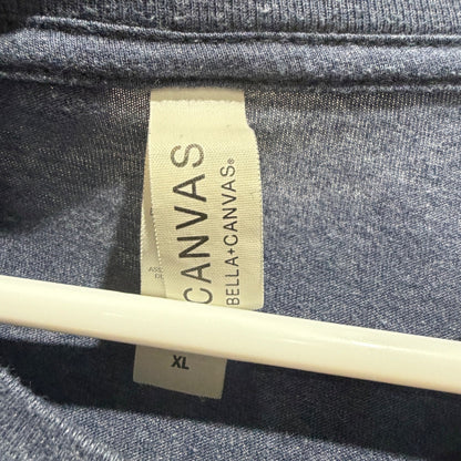 Bella Canvas Savannah Bananas Graphic Tee Men XL Blue Cotton Blend Sporty EUC2