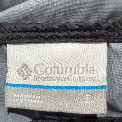 Columbia Glennaker Lake Windbreaker Jacket Boys Size S 8 Black Nylon EUC2