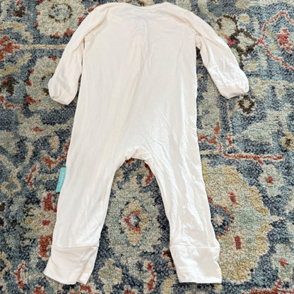 Kyte Baby PurComfy Romper Bodysuit Bundle 0-3M Neutral Cream Hedgehog Bamboo EUC7